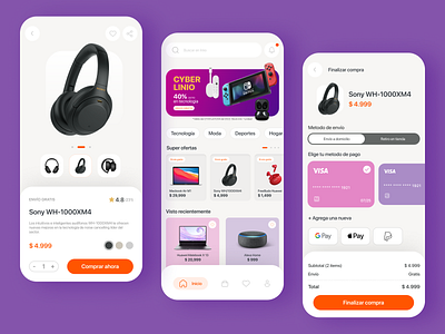 Ecommerce App Design