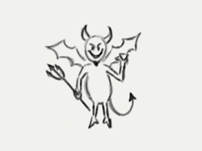 Devil app branding character animation character concept character creation devil illustration ios