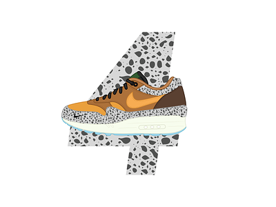 26 Days of Air Max - Day 4 daily challenge design graphic design icon therapy illustration sneaker art vector