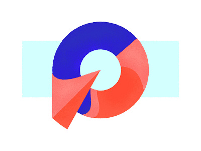 Abstract Logo Exploration logo logo design pie chart
