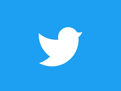 Twitter logo re-design concept brand identity design branding design flat icon logo logo 2d logo design logo design branding logo symbol logomark minimal vector