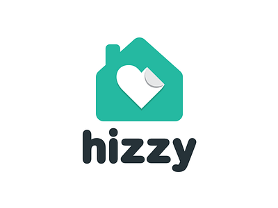 Hizzy Logo branding design logo real estate