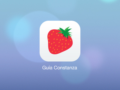 IOS 7 Icon: Guía Constanza