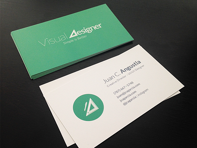 Business Cards arrived! business cards cards design paper print visual designer