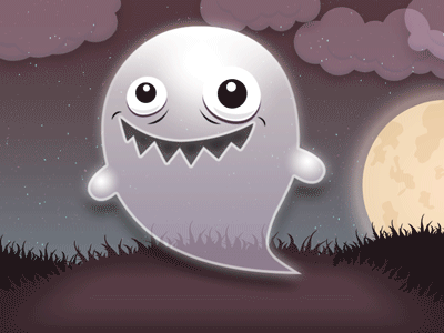 I ain't afraid of no ghost! after effects animation composer ghost gif halloween
