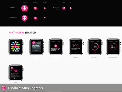 T-Mobile Apple Watch App apple apple watch magenta t mobile wearable