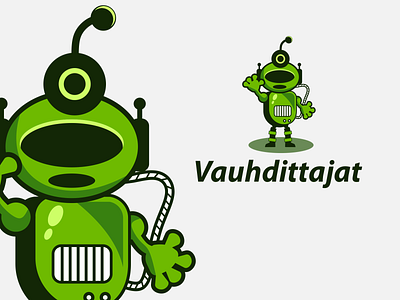 Astro Robo animation branding cartoon character design graphic happy icon logo vector