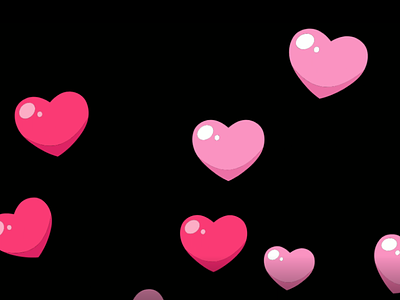 Love valentine animation background video premium by 29Graphic™ on Dribbble