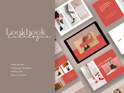 Bright – Lookbook Catalogue a4 apparel brochure business catalogue clothing design flyer logbook mode models promotion sale