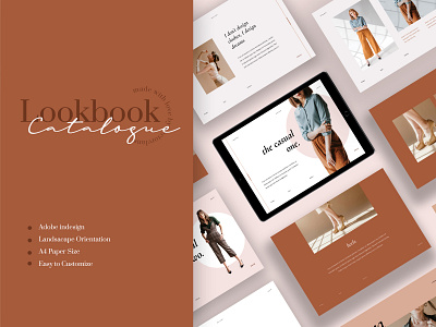 Laura – Fashion Catalogue a4 apparel brochure business catalogue clothing design flyer logbook mode models promotion sale