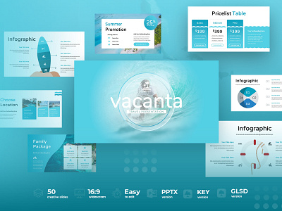 Vacanta Presentation Template business clean company corporate identity keynote keynote templates modern powerpoint powerpoint template ppt pptx presentation presentation template template