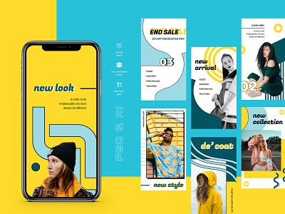 Hara – Instagram Stories Template business facebook fashion instagramstories marketing promo promotion social socialmedia stories twitter