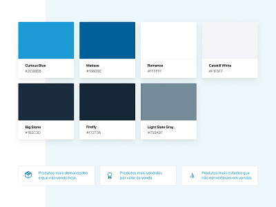 One IT Color palette blue color colorscheme modern palette ribeirão preto swatch technology