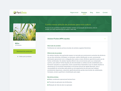 Product page 🍏 accordion agro card cms collapse collapsed component container green guides infos interface minimalism product product design product page ribeirão preto são paulo tech token