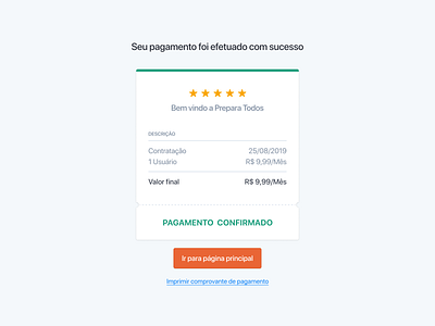 Payment summary billing card cards ui checkout clean components container course design system interface modal online course payment resume ribeirão preto success summary são paulo tech ticket