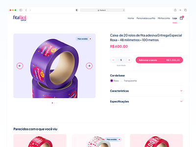 Product Page ✦