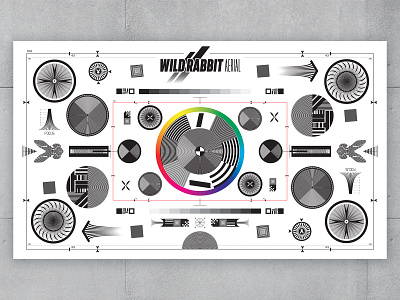 Wild Rabbit Aerial Lens Test Board