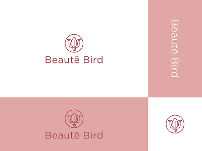 Beaut Bird bird bird icon birds elegant flower flower logo flowers lineart modern