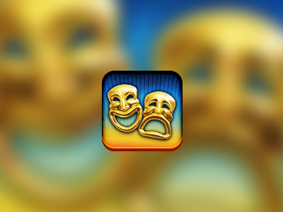 Happy Face, Sad Face icon iphone