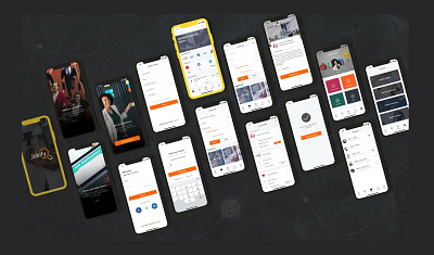 Jobify - Job Searching App app branding creative design design concept illustration ios app design job searching app jobify popular design trendy design ui
