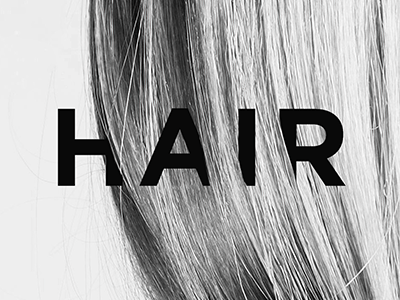 Concept concept creative dribbble hair packaging typography