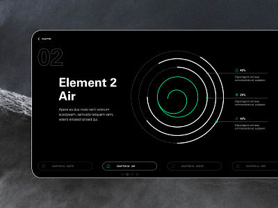 4 Elements - Air design digitalart dribbble element icon icondesign infographics presentation presetnation design template templatedesign vector