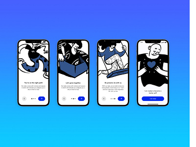 Onboarding Pages App Mobile