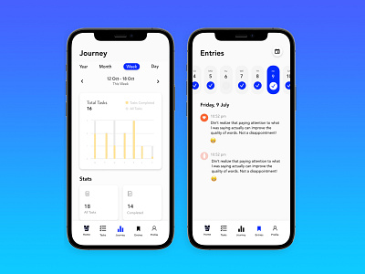 app ux design journey stats entries adobe xd app app apps application entries illustration journal journey sketch stats stats ui statstic ux design ux designer