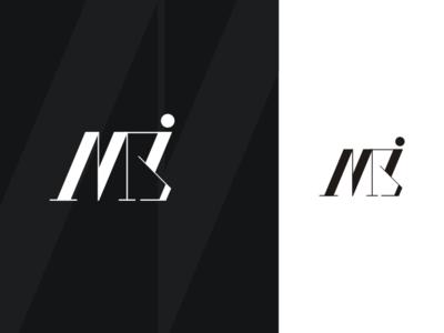 Mbi Logo monochrome initials logo logo fashion logo fashion brand cosmetics fashion