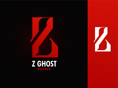 Z GhostBuster branding company logo design flat ghost ghostbusters graphic design horror initials logo logo logos logotypes trend ui vector