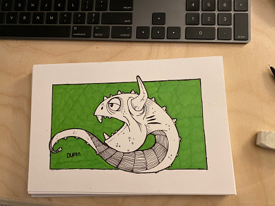 Daily Drawing - Day 1 - Bulworm