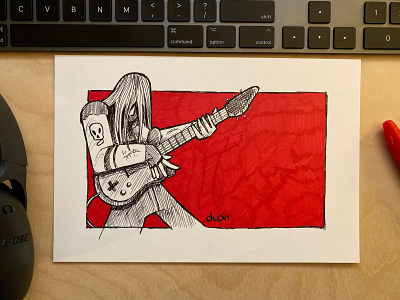 Daily Drawing - Day 5 - Sound of Passion