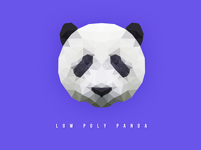 LOW POLY PANDA