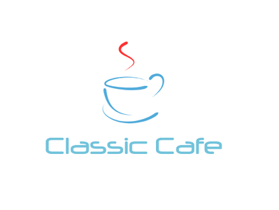 Classic Cafe design logo