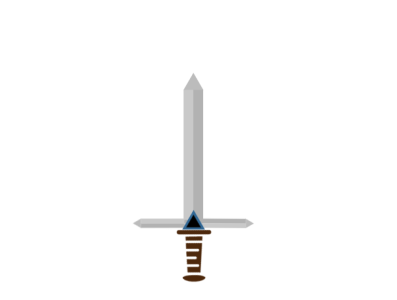 Sword design vector