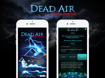 Dead Air: Devil's Triangle app apple dailyui deadair design game ios iwatch ui ui design ux ux design