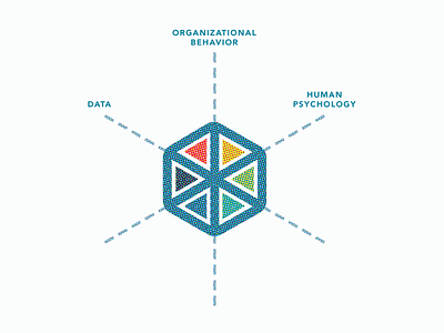 What is Zugata? avenir color halftone data hexagon human psychology intersection organizational behavior triangles