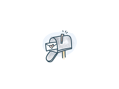 Mailbox Illustration deliver letter mail mailbox send