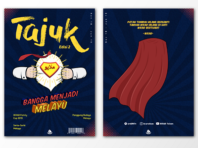 Tajuk Edisi 2 magazine magazine cover magazine design