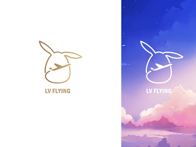 lv flying logo logo