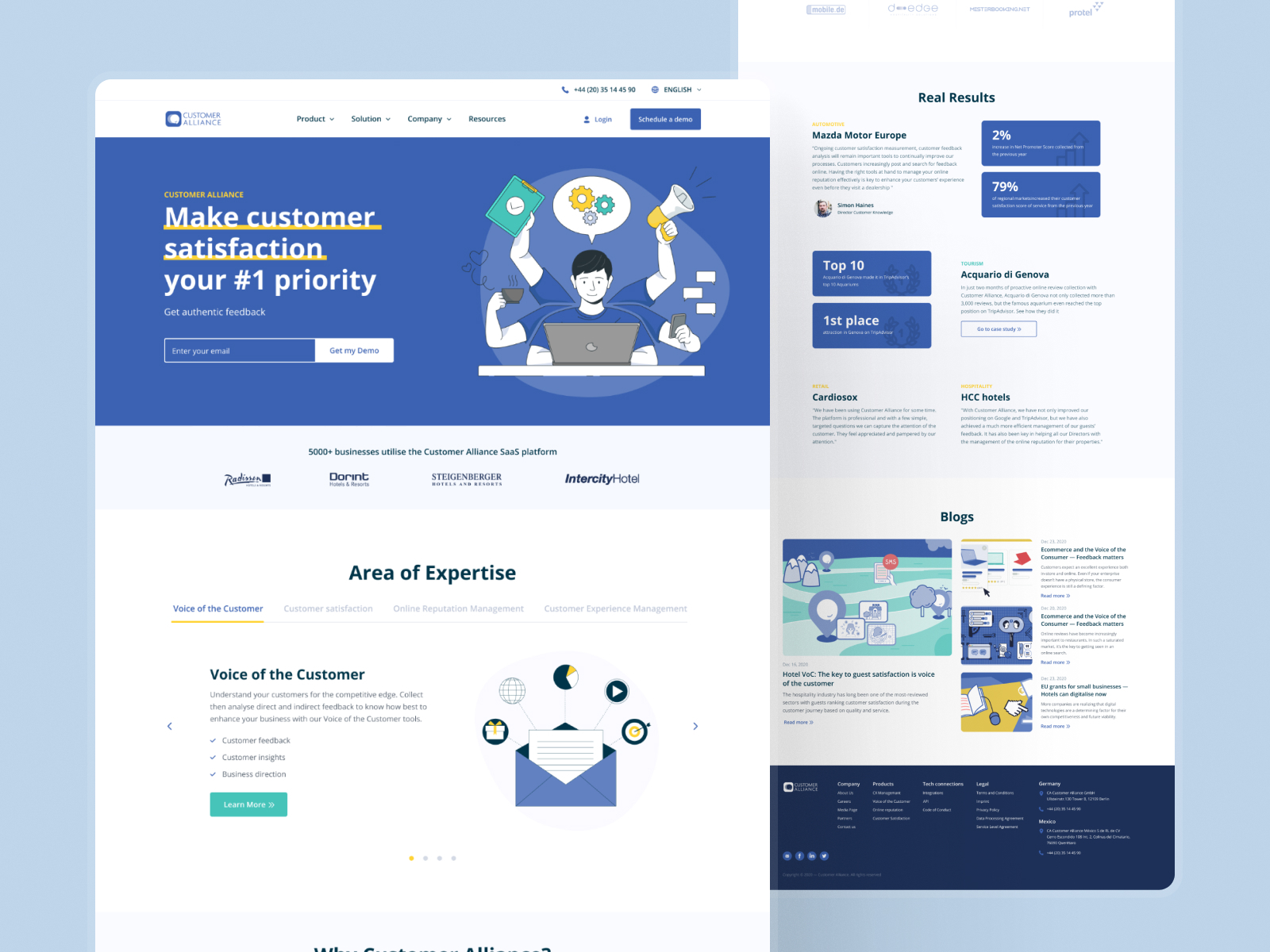 Customer Alliance by Nastya Maksimenko on Dribbble