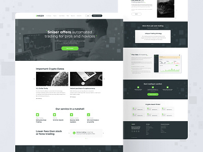 Design website crypto design landingpage trading ui web webdesign website