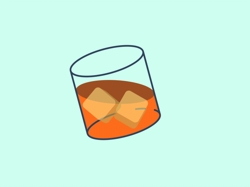 Scotch animation flat gif loop