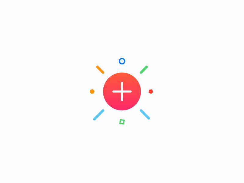 Icon Locked Add animation icon motion graphics ui