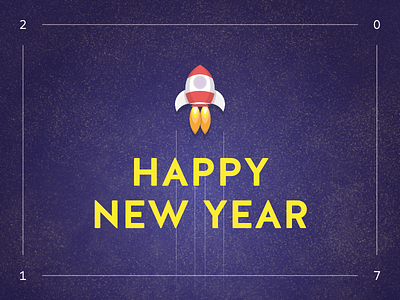 Happy New Year 2017 etienne pigeyre rocket space
