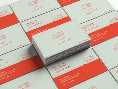 Business card for a small business branding