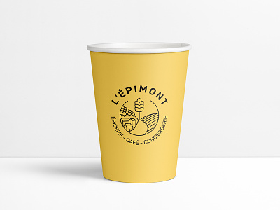 Cup for a grocery / coffe shop