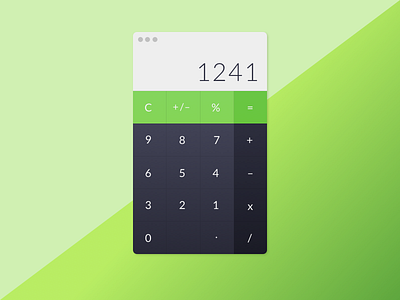 Calculator UI calculator calculator app dailyui math numbers