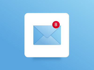 Mail App Icon app design app icon dailyui icon design mail icon