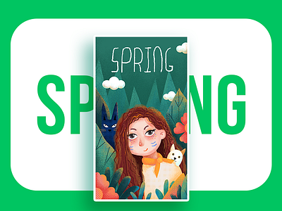 spring 插图
